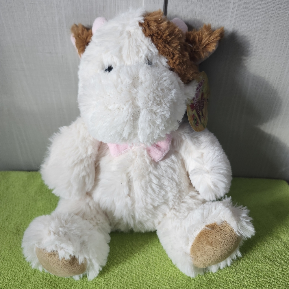 Adorable Plush Cow 🐮